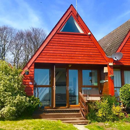 Clifftop Chalet With Pool 딜 외부 사진